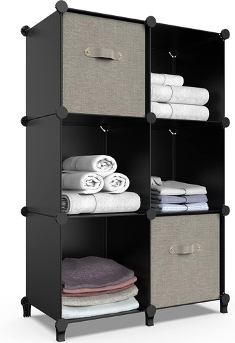 6cube storage organizer closet - organizer,